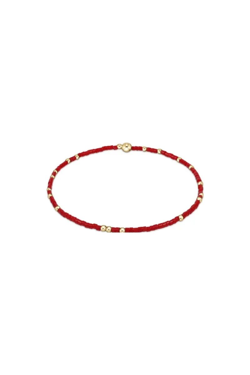 EXTENDS Gameday Hope Unwritten Bracelet - Bright Red-Onyx