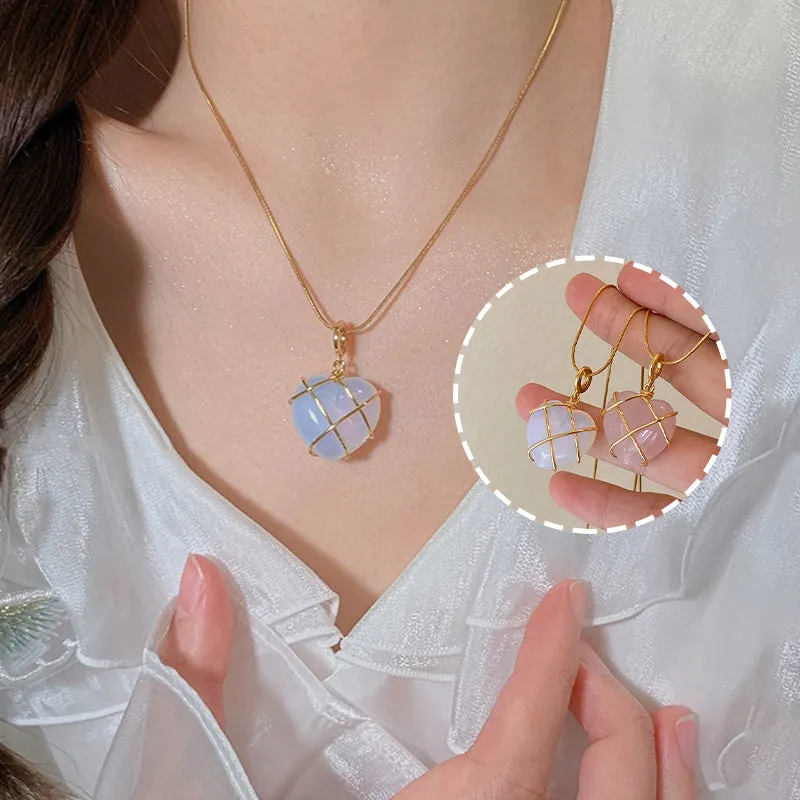 Fashion Moonstone Novelty Necklace