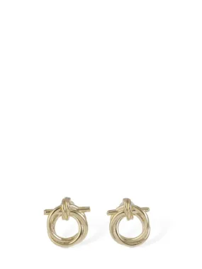 Ferragamo   Gancio Mini Evo stud earrings 