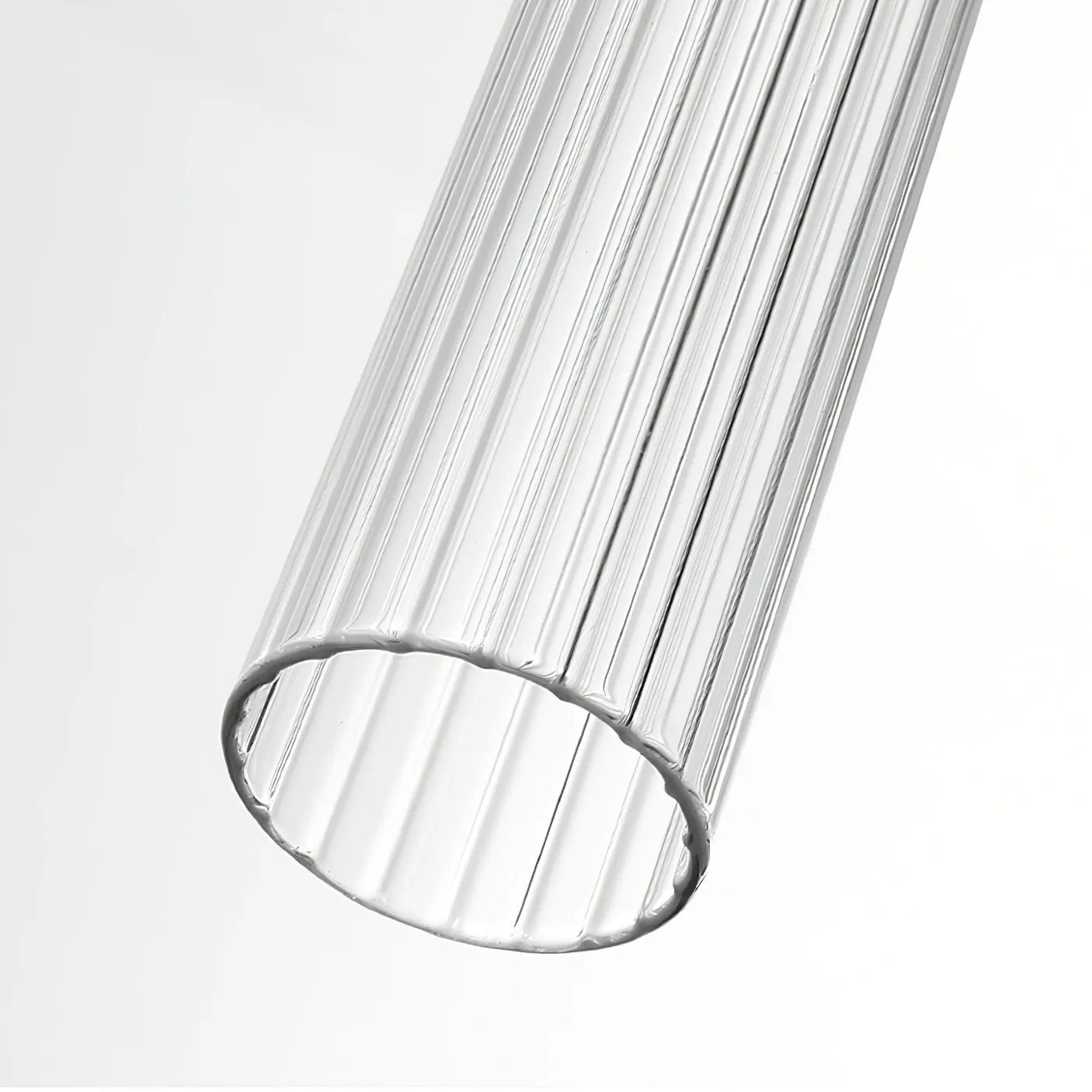 Fluted Tube Pendant Light