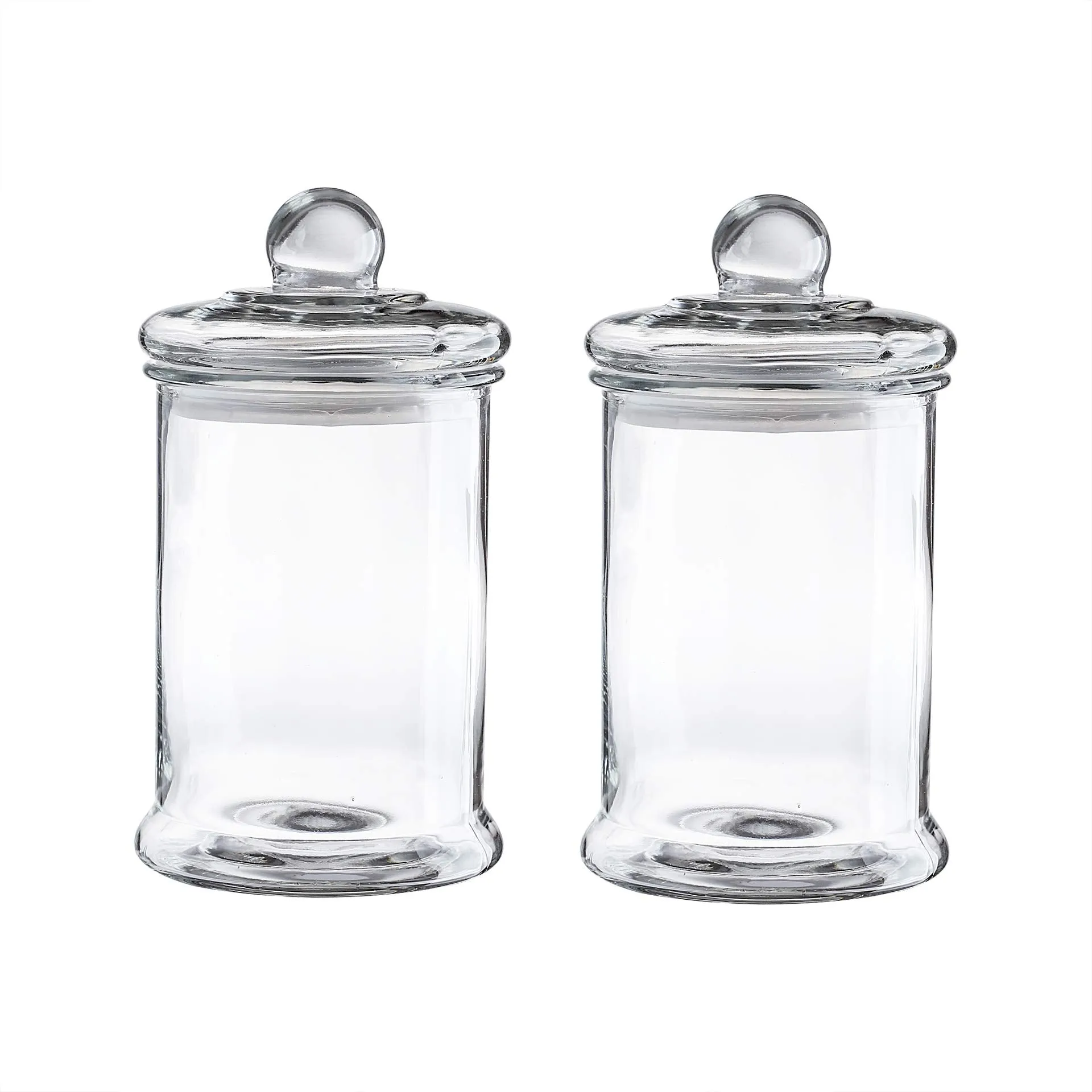 Glass Apothecary Jar Canister Set with Ball Lid (0.7 Gallon