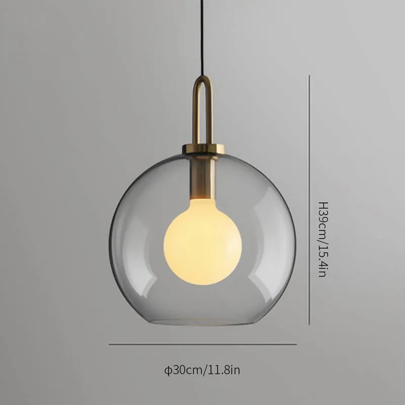 Glass Pendant Light