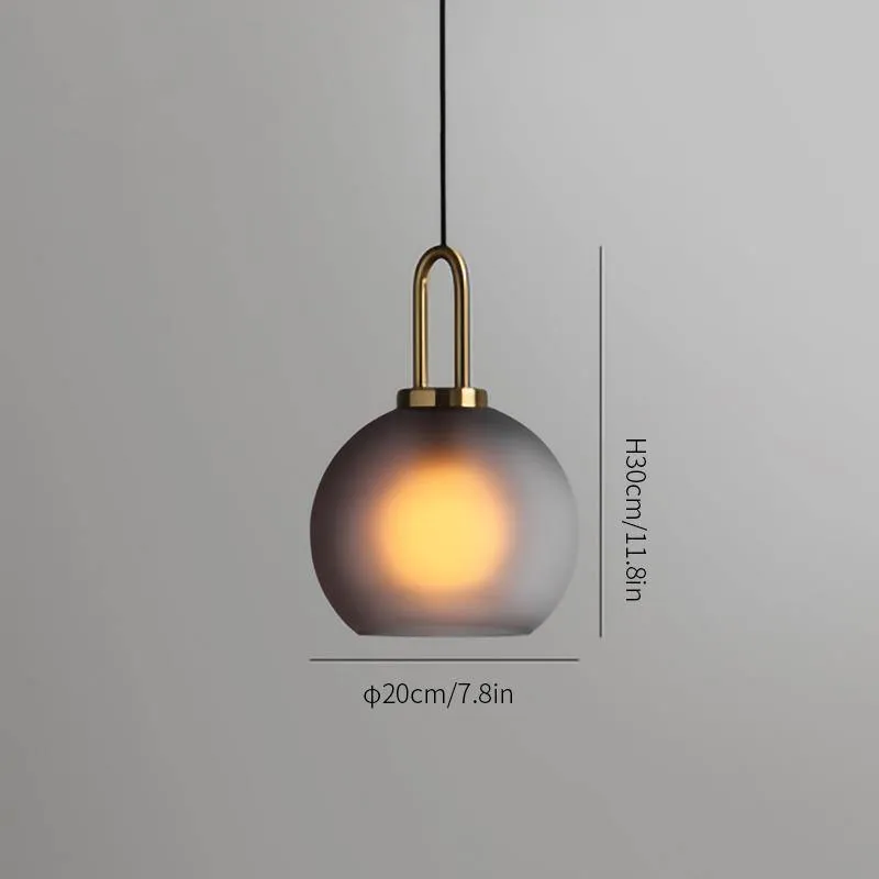 Glass Pendant Light