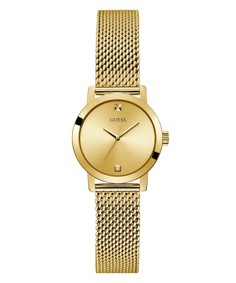 GUESS Ladies Gold Tone Analog Watch