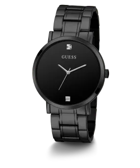 GUESS Mens Black Analog Watch