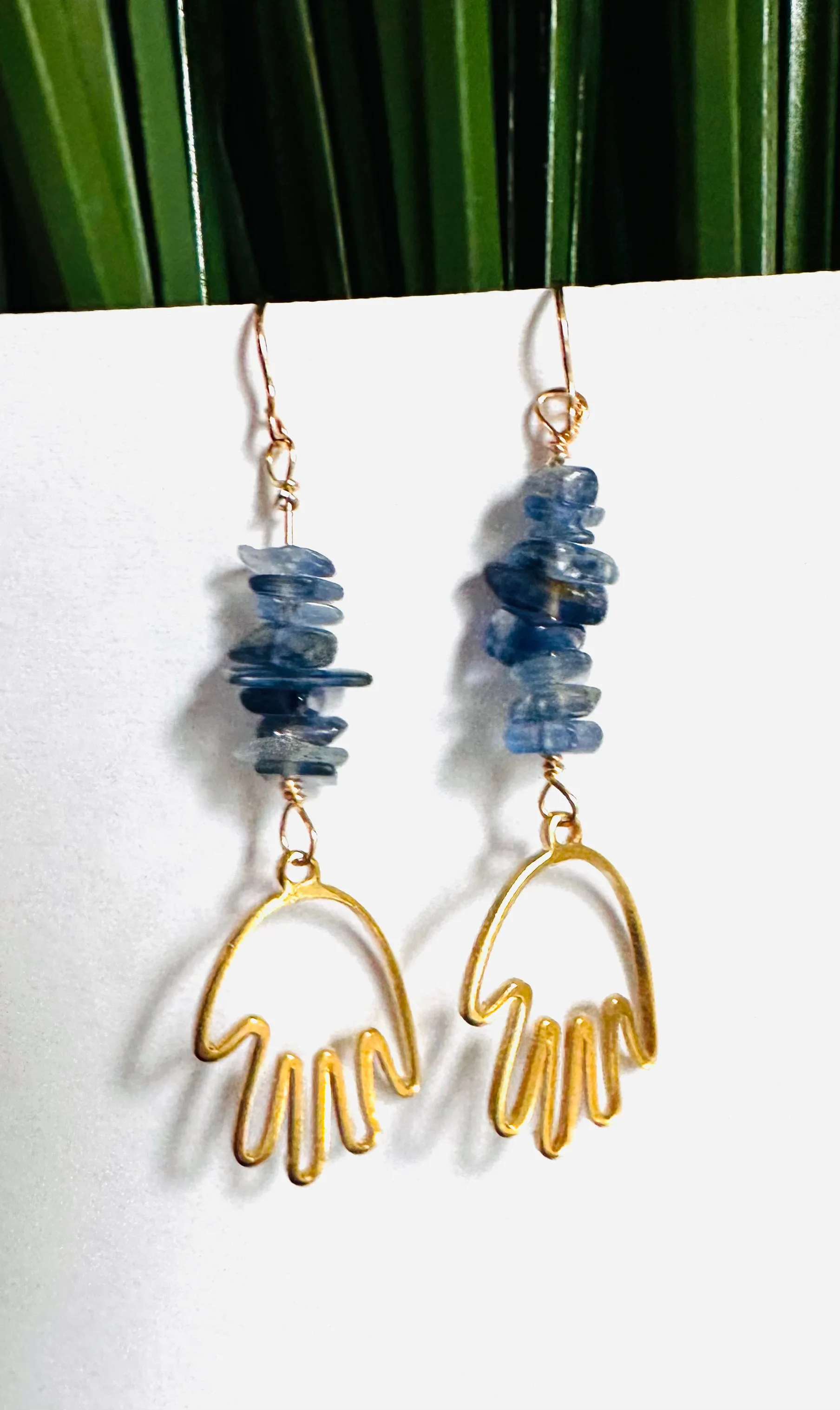 Hand Earrings/ Golden Hands Earrings