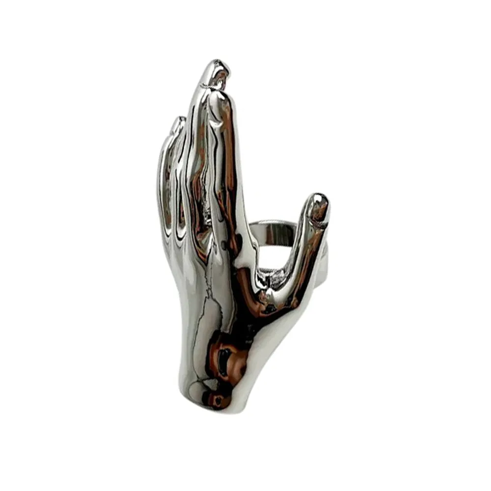 Hand Shaped Ring