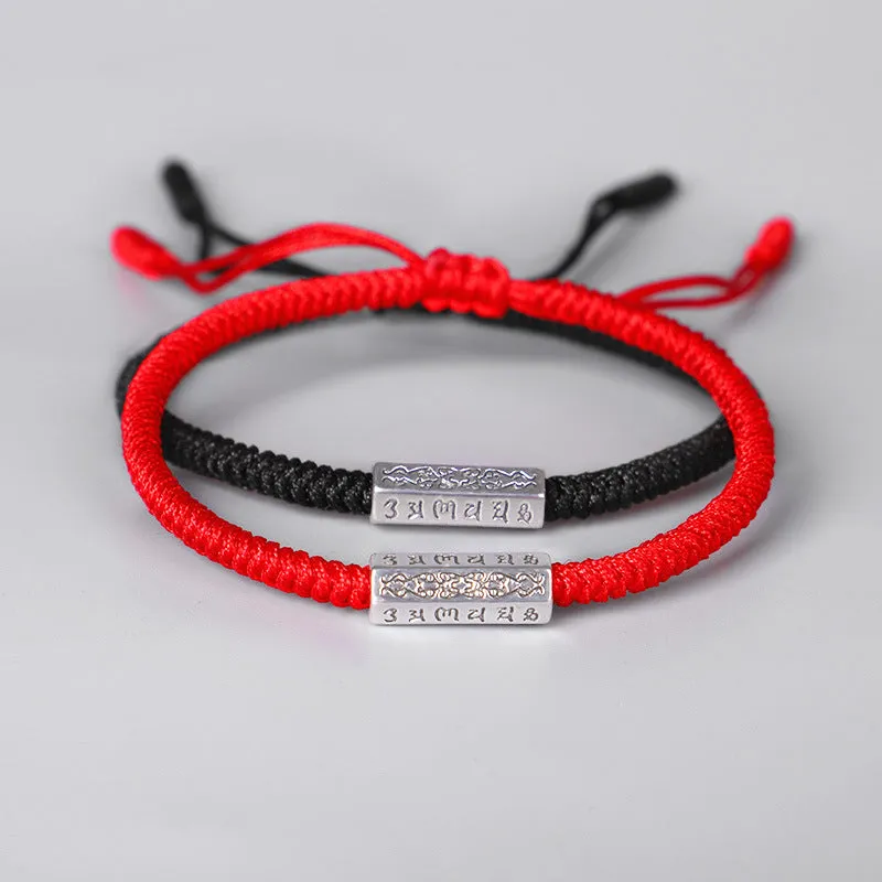 Hand-woven Red Rope Bracelet Seiko