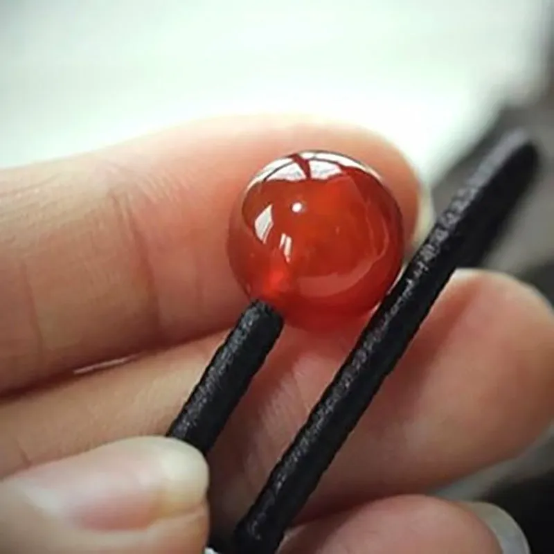 Handmade Red Agate & Black Onyx Meditation Bracelet