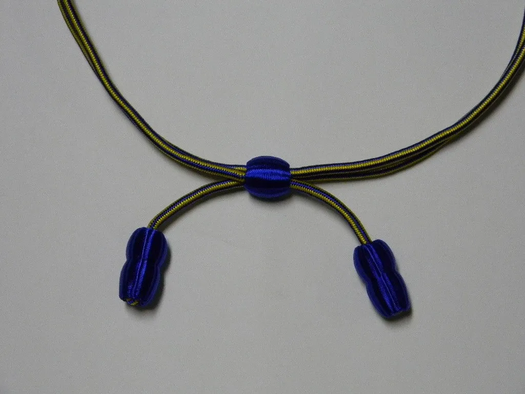 Hat Cord - Blue / Yellow Chemical