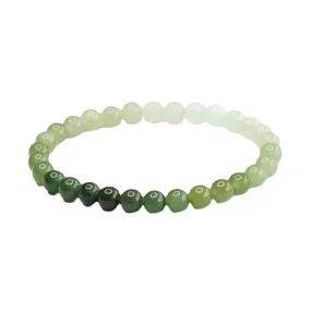 Hetian Jade Sterling Silver Bracelet - Fortune's Favor Collection