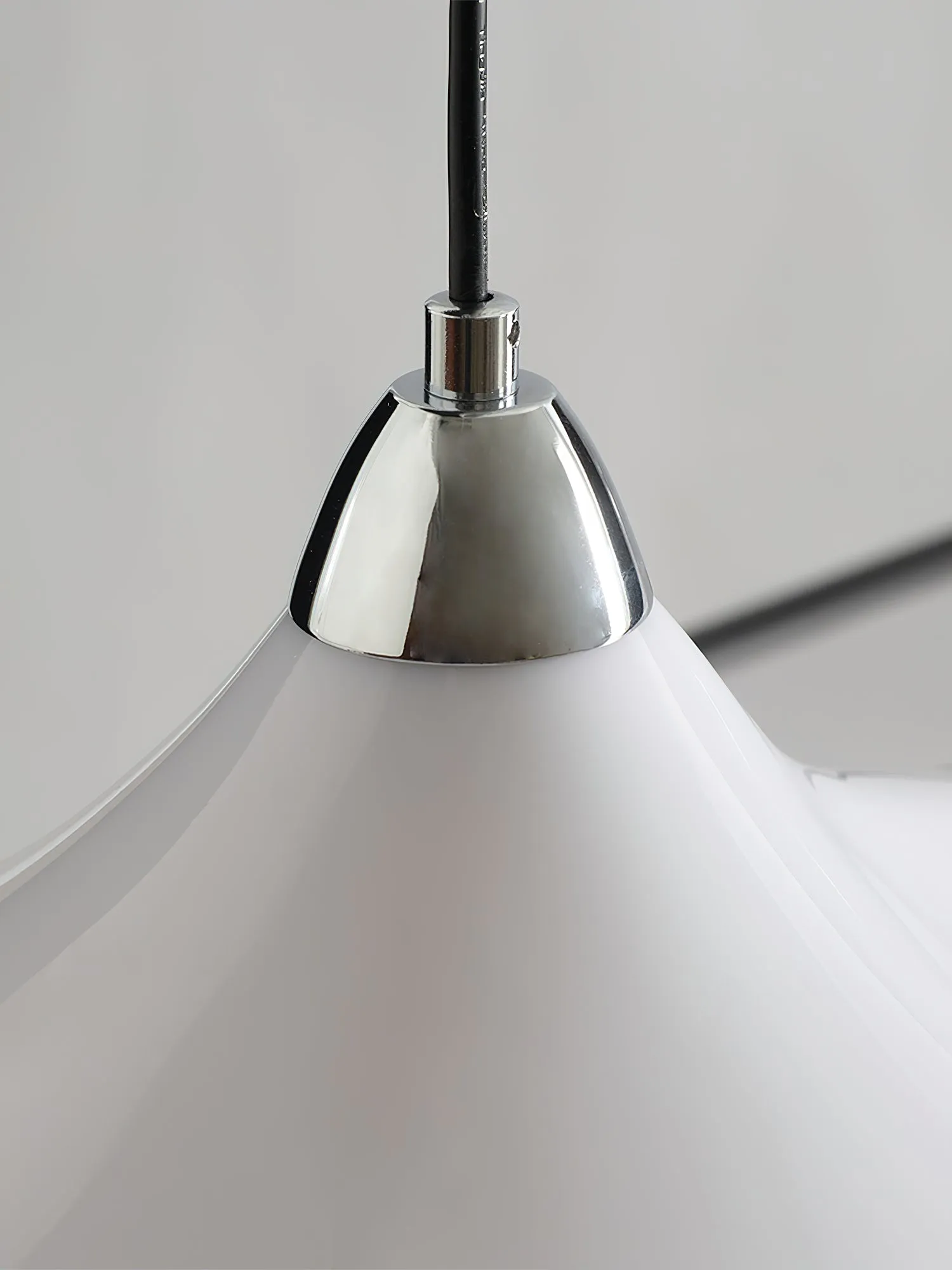 Horizontal Foggy Saucer Pendant Lamp