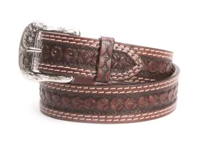 IB1008C - Ranger Belt Company Tooled Leather Belt