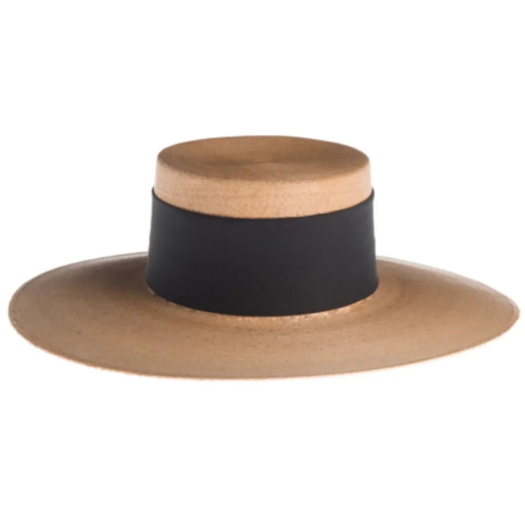 Isla Bonita Wide Brim Cordobes - Tan