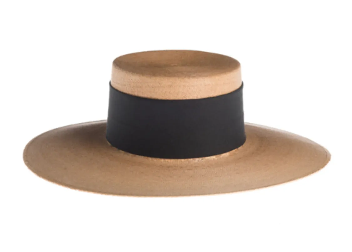 Isla Bonita Wide Brim Cordobes - Tan