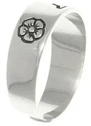 Jewelry Trends Sterling Silver Butterfly and Daisy Flowers Adjustable Toe Ring