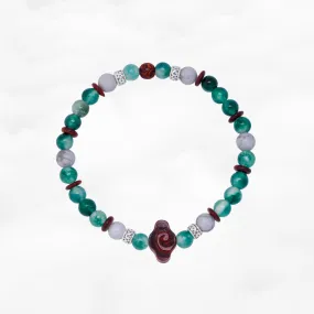 Jiangnan Beaded Jade Bracelet