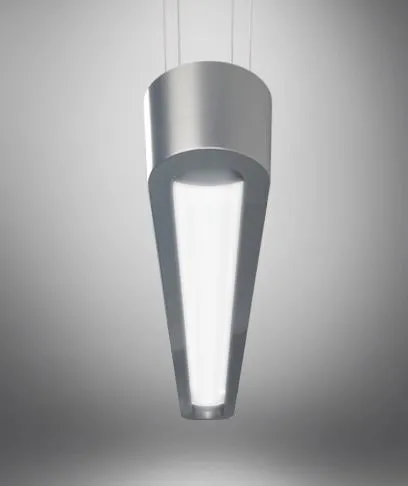 JOHAN Sleek Oval Overhead Lamp