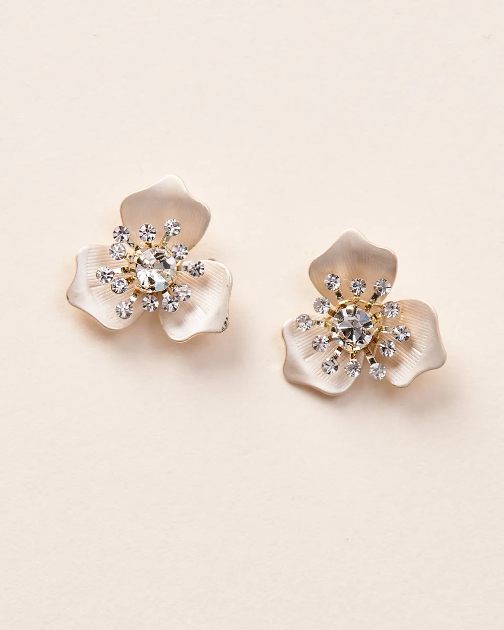 Kacie Floral Studs