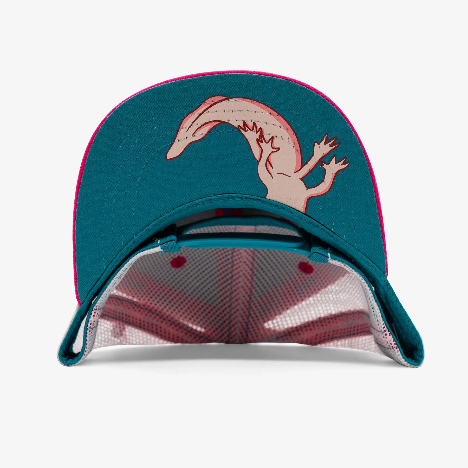 Kids Axolotl Flatbill Snapback Hat