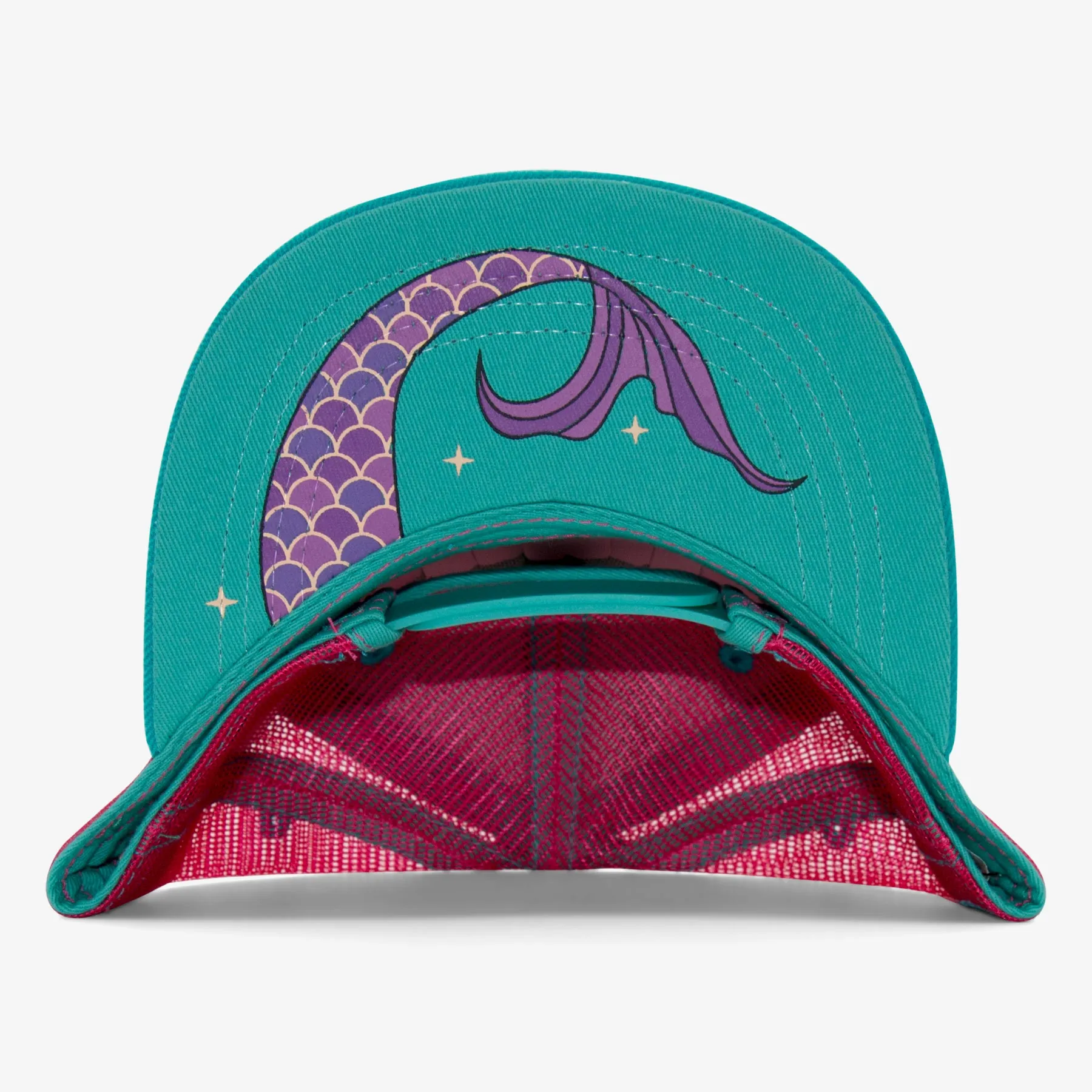 Kids Mermaid Flatbill Snapback Hat