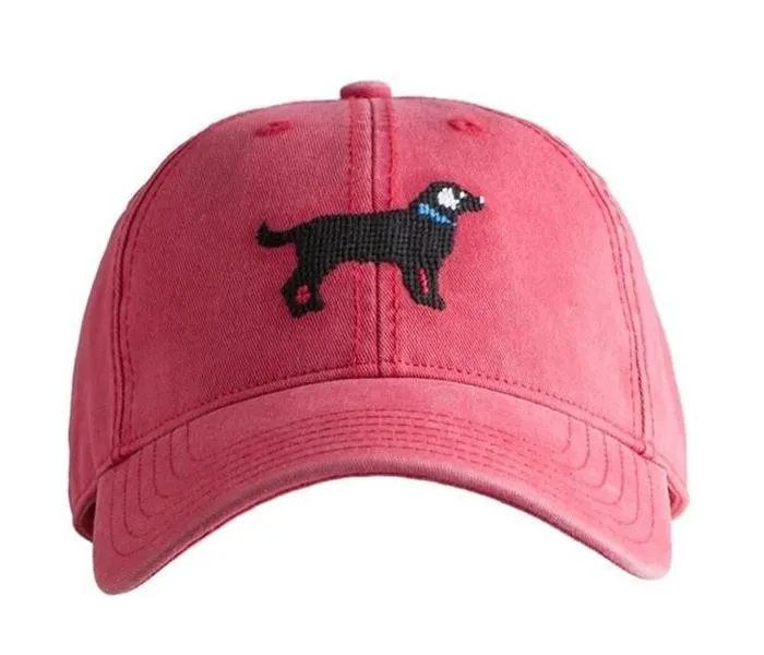 Kid's Needlepoint Hat - Black Lab