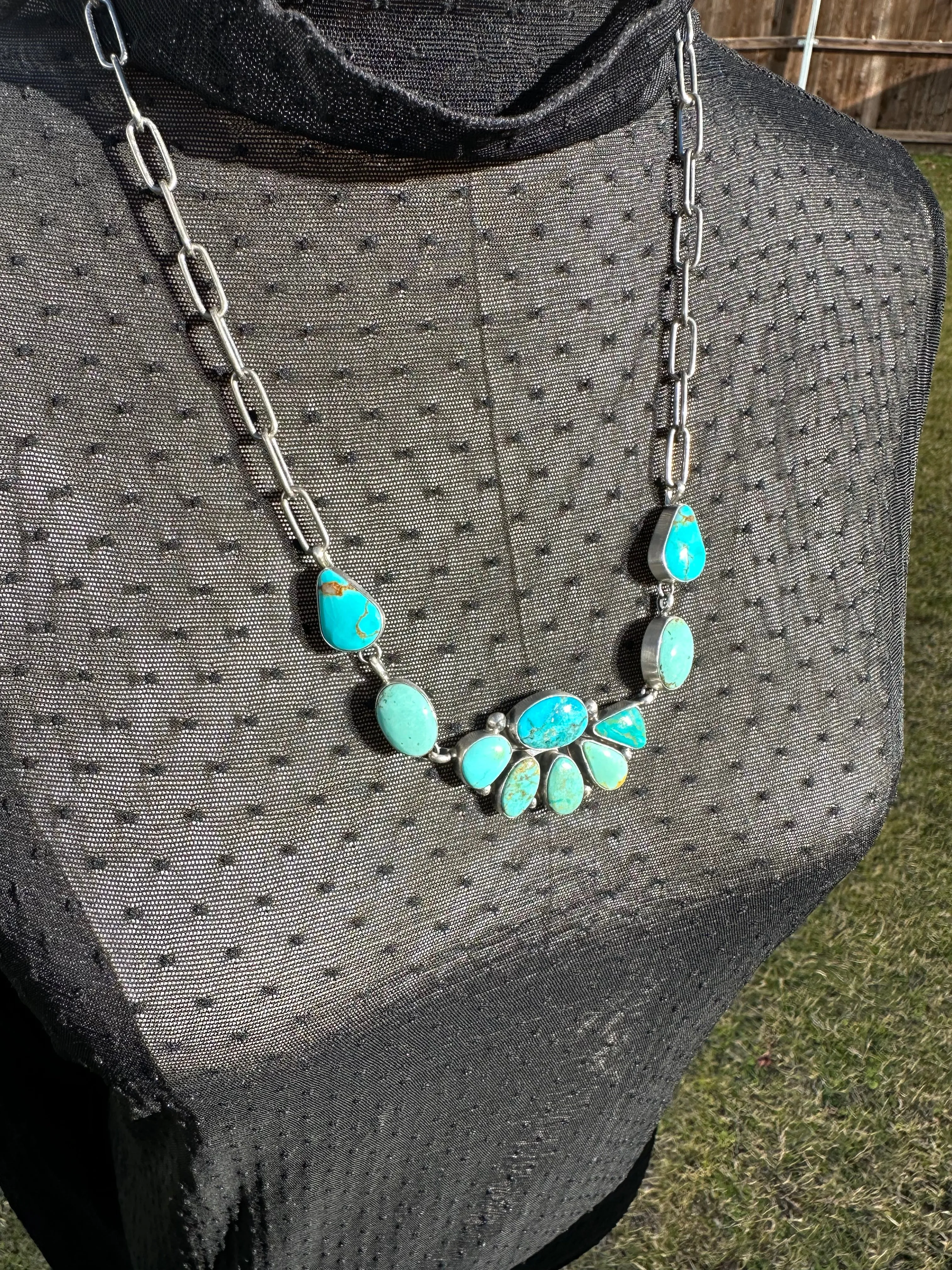 Kingman Turquoise Necklace