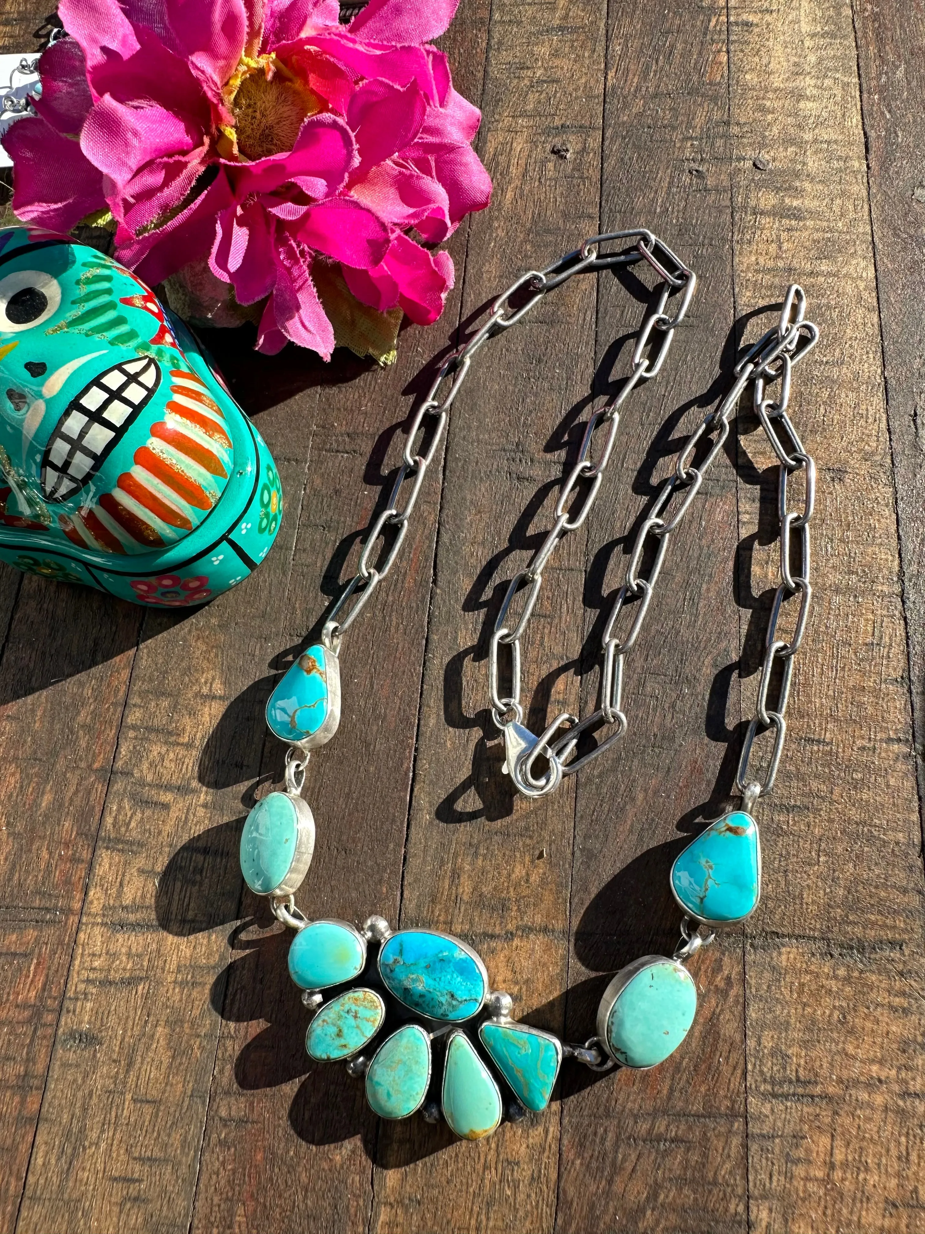 Kingman Turquoise Necklace