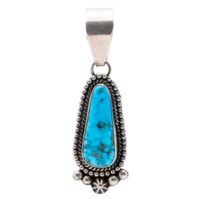 Kingman Turquoise Pendant | Linda Yazzie