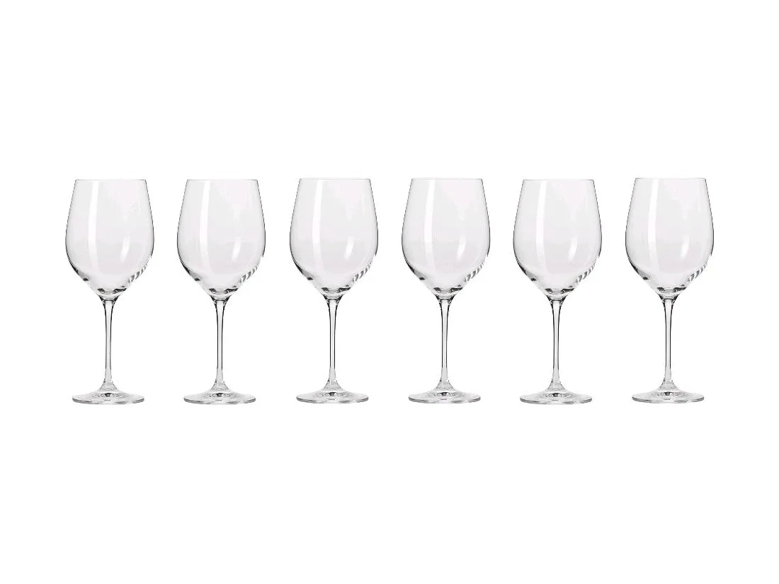 Krosno Harmony Wine Glass 450ml 6pc Gift Boxed