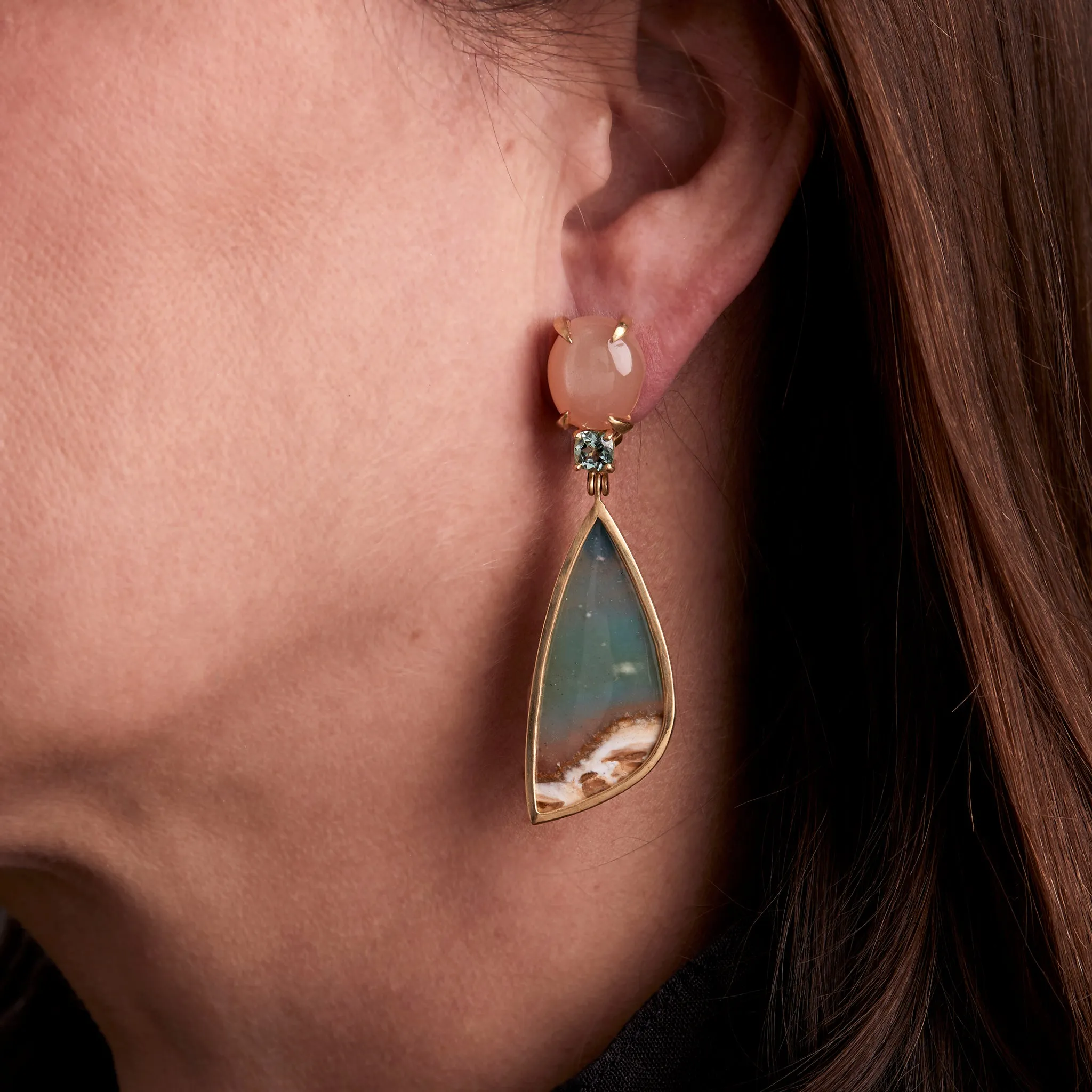 Landscape: Ocean, Reef Earrings