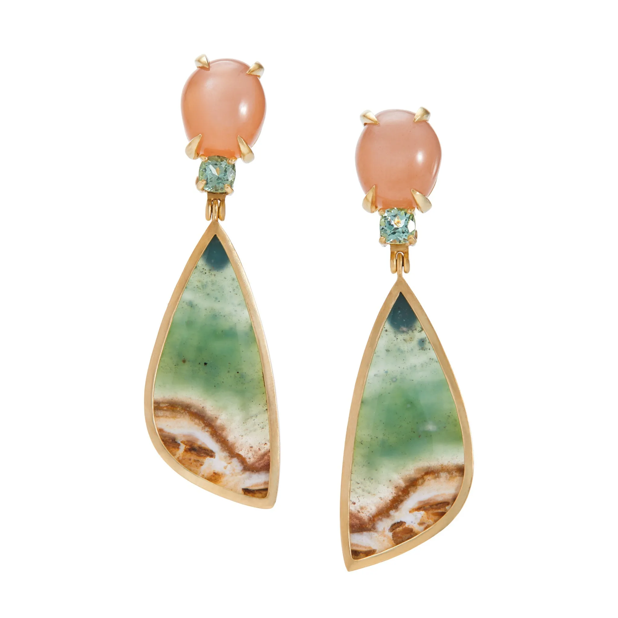 Landscape: Ocean, Reef Earrings