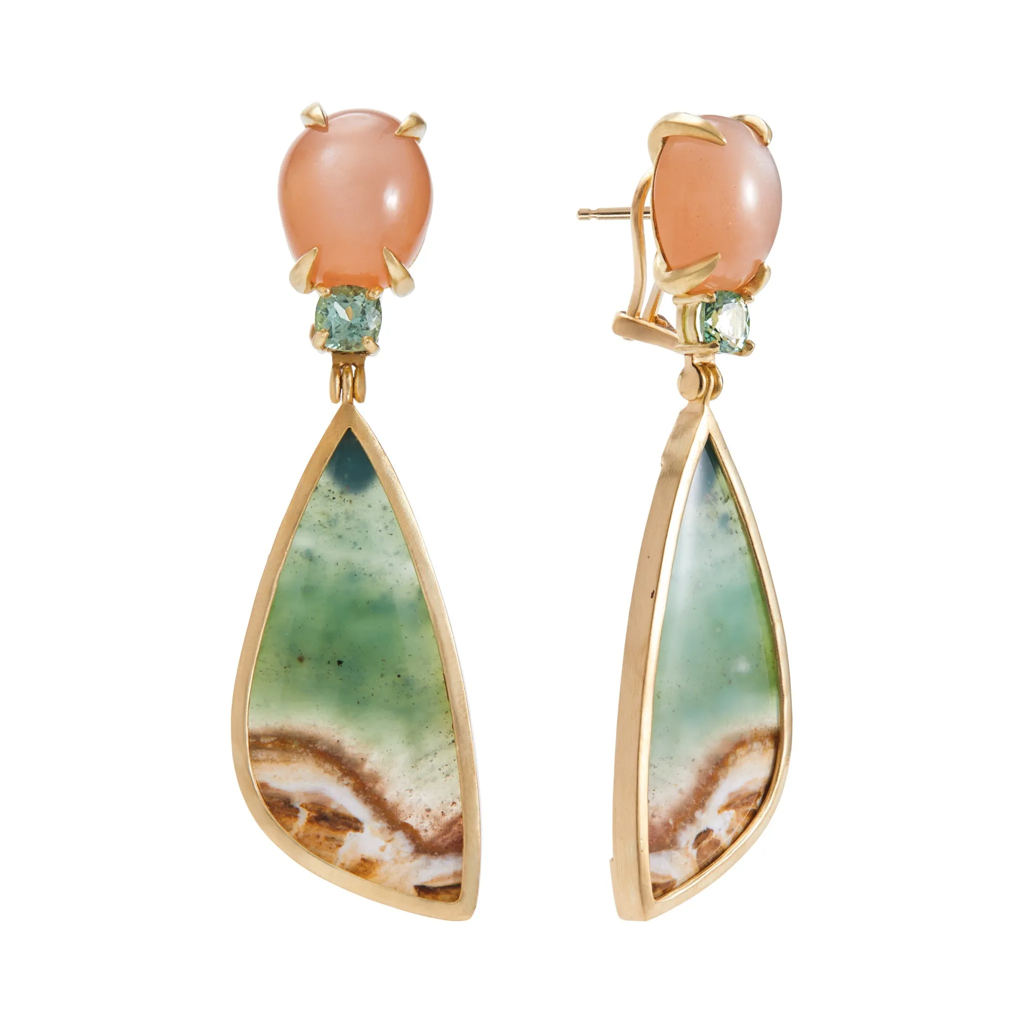 Landscape: Ocean, Reef Earrings