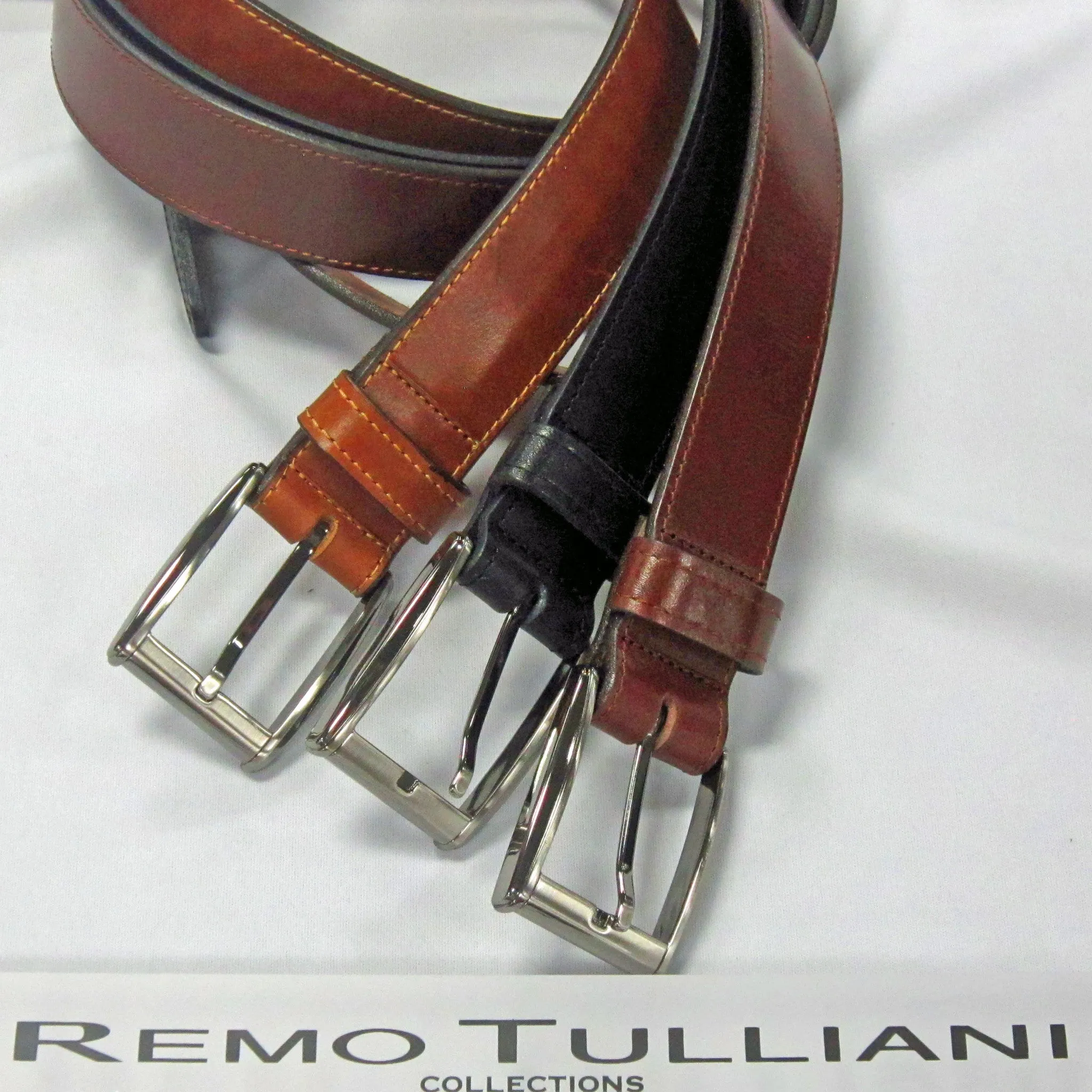 Leather Belt - Remo Tulliani Collection