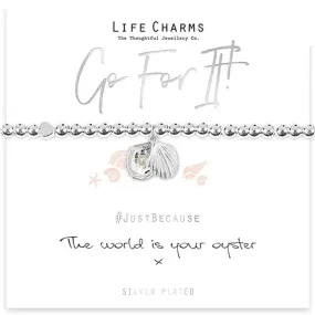 Life Charms The World Is Your Oyster Bracelet