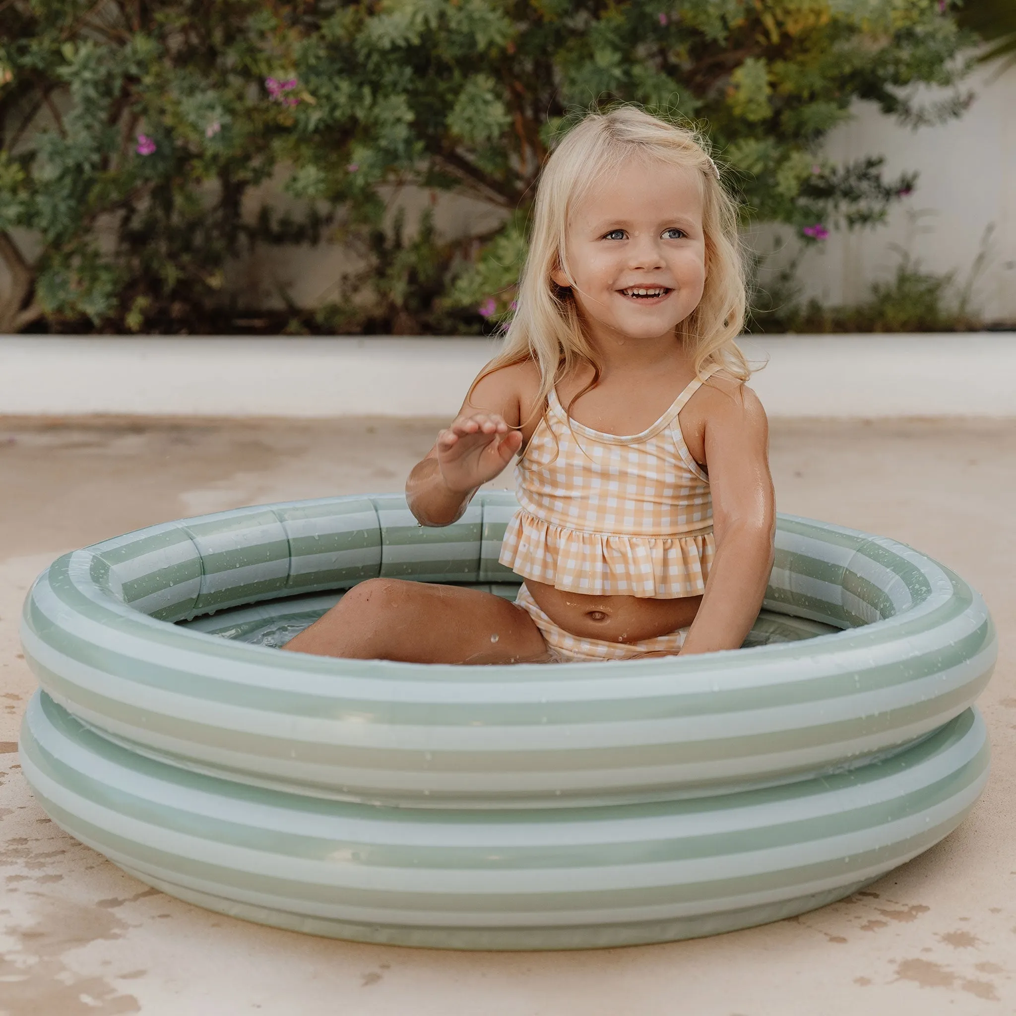 Little Dutch Flounce Bikini - Sunshine Checks