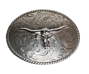 Longhorn-a-Roo Kids Belt Buckle