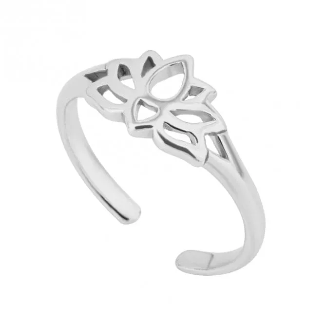 Lotus Blossom Toe Ring R3846