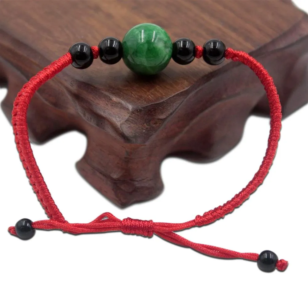 Luck and Success Jade String Bracelet