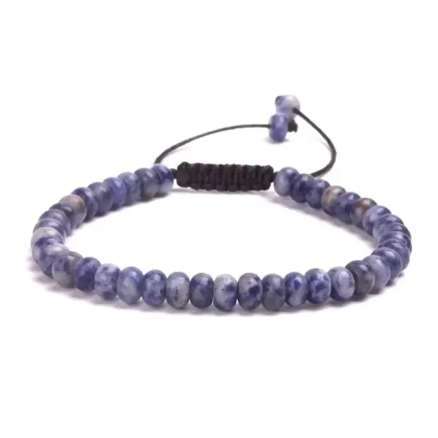 Lucky Friendship Natural Stone Beaded Bracelet