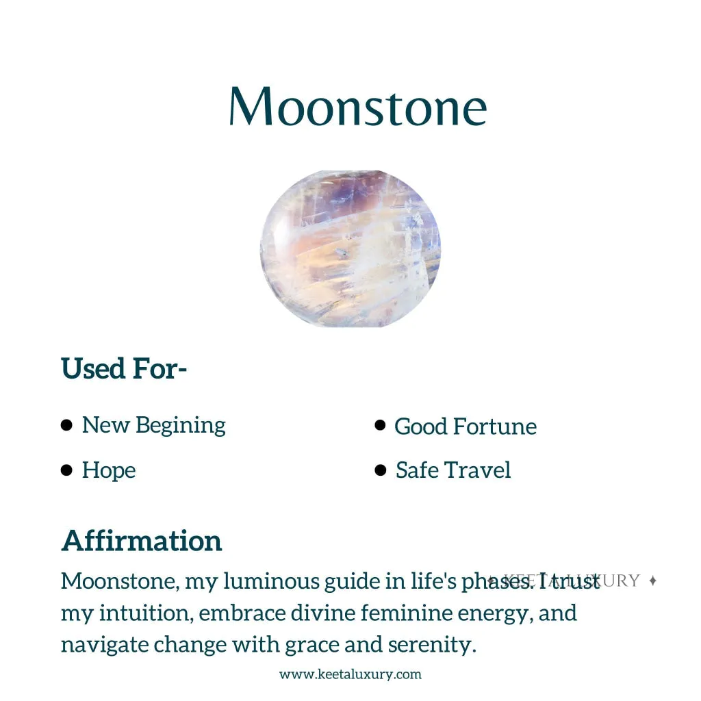 Luxe Line - Moonstone Necklace