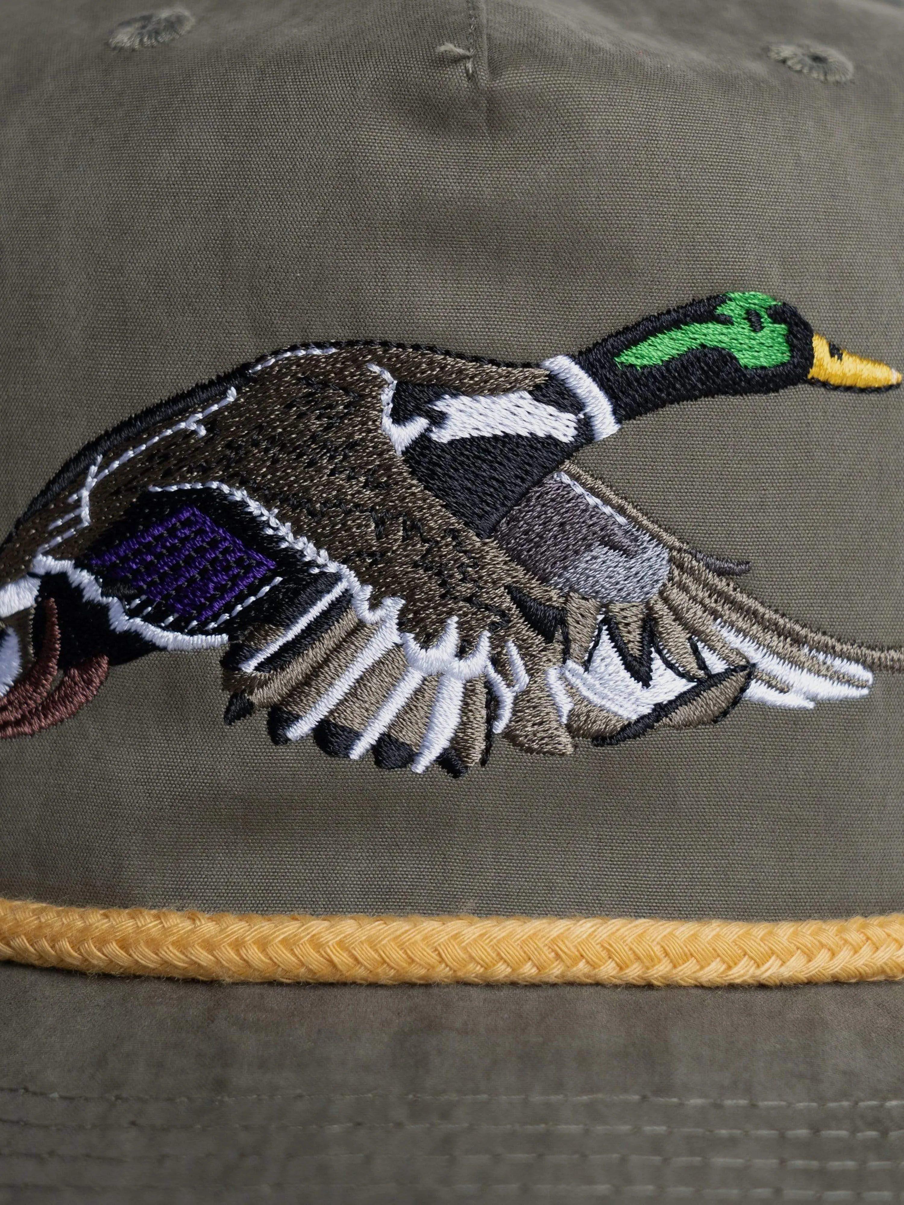 Mallard Hat - Military Green