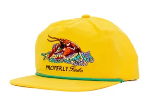 Mardi Crawfish Rope Hat