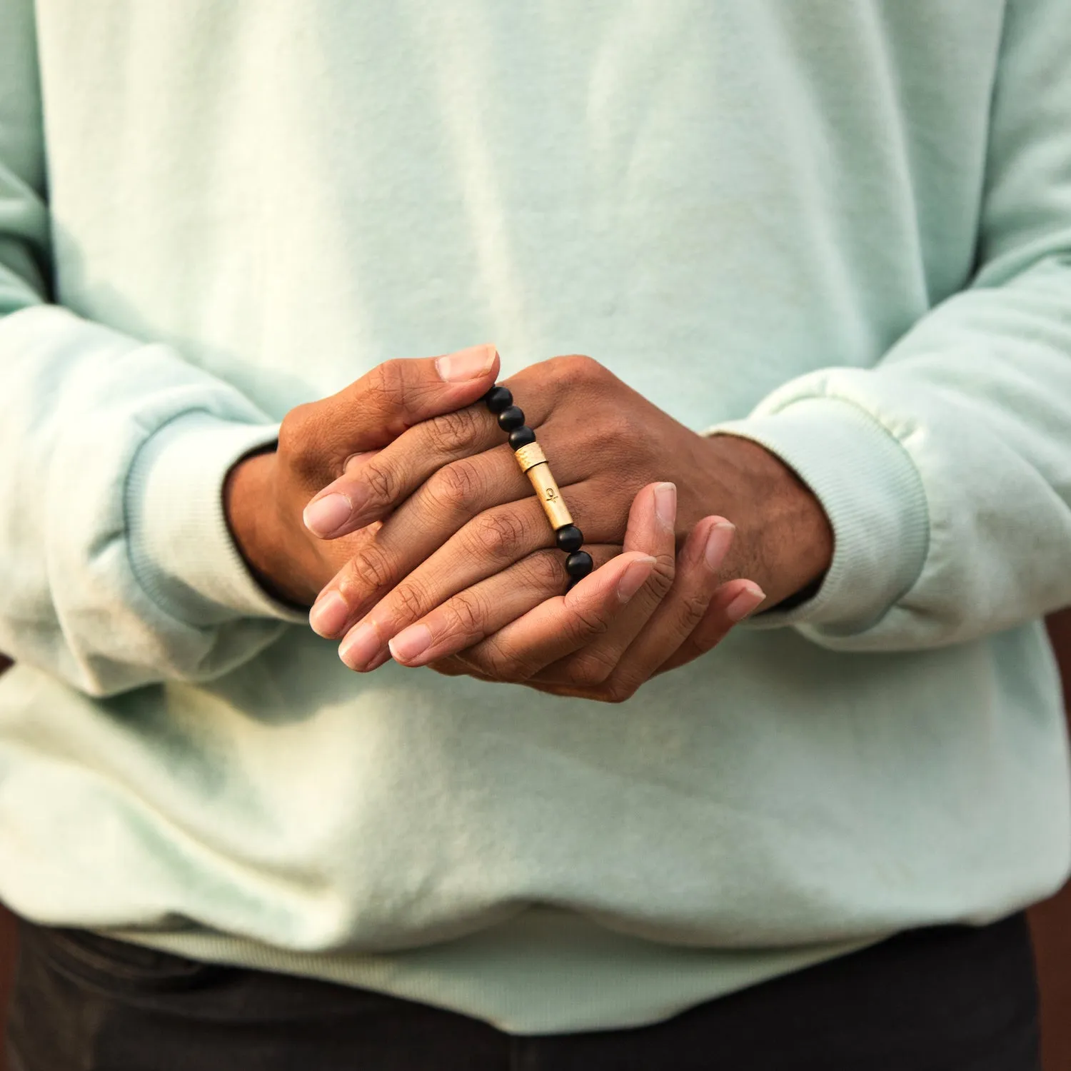 Matte Black Onyx Intention Bracelet