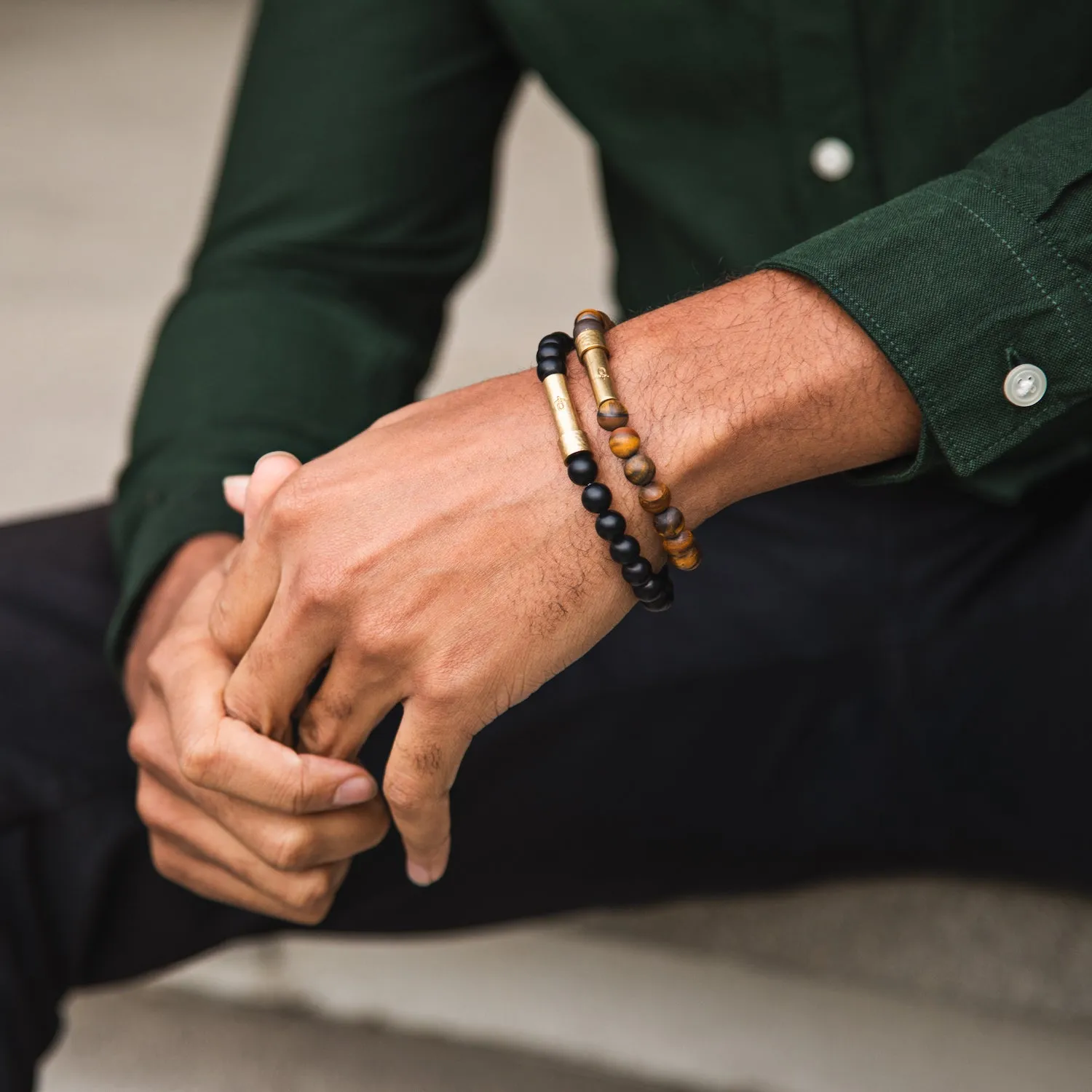 Matte Black Onyx Intention Bracelet