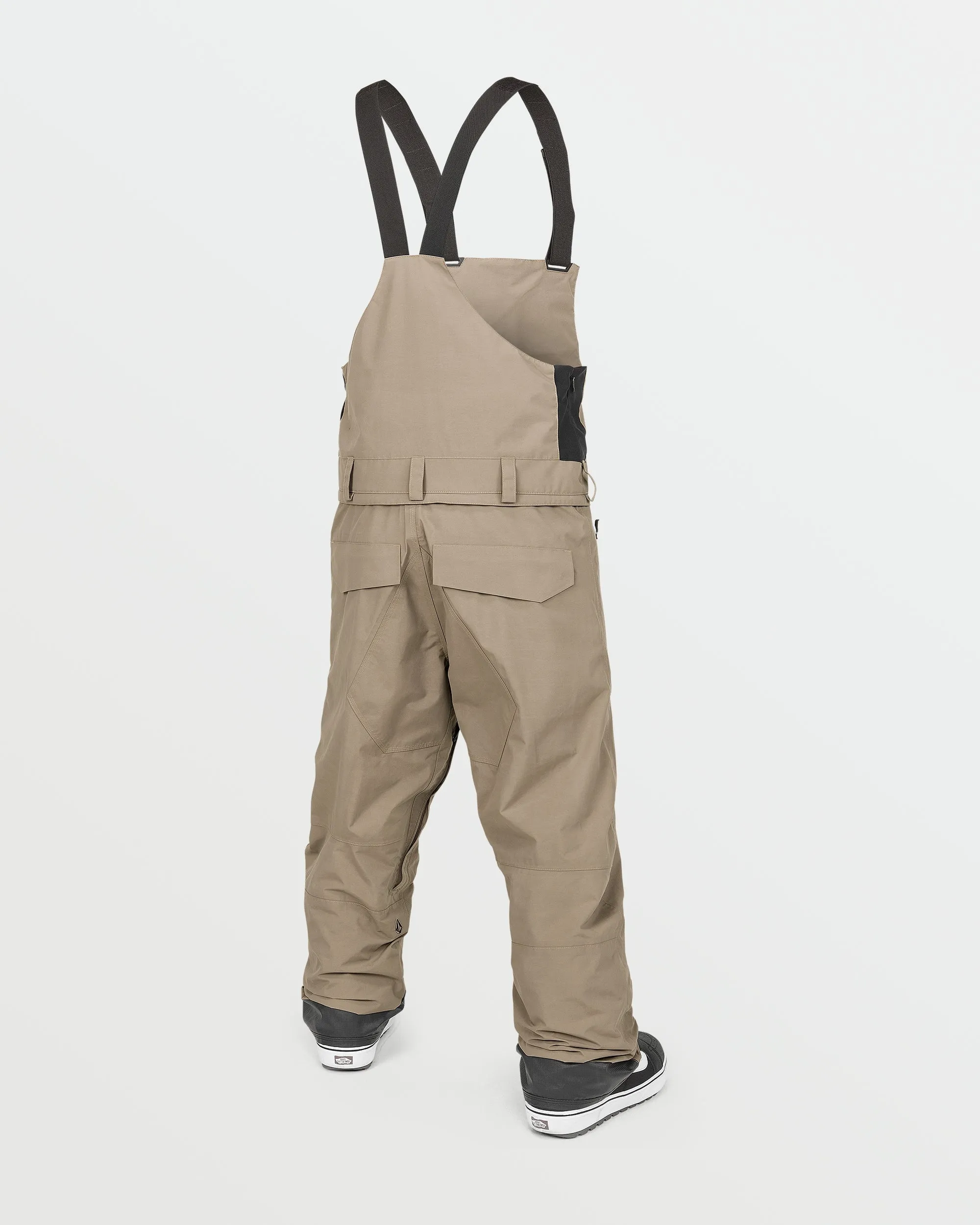 Mens Rain Gore-Tex Bib Overalls - Chestnut Brown