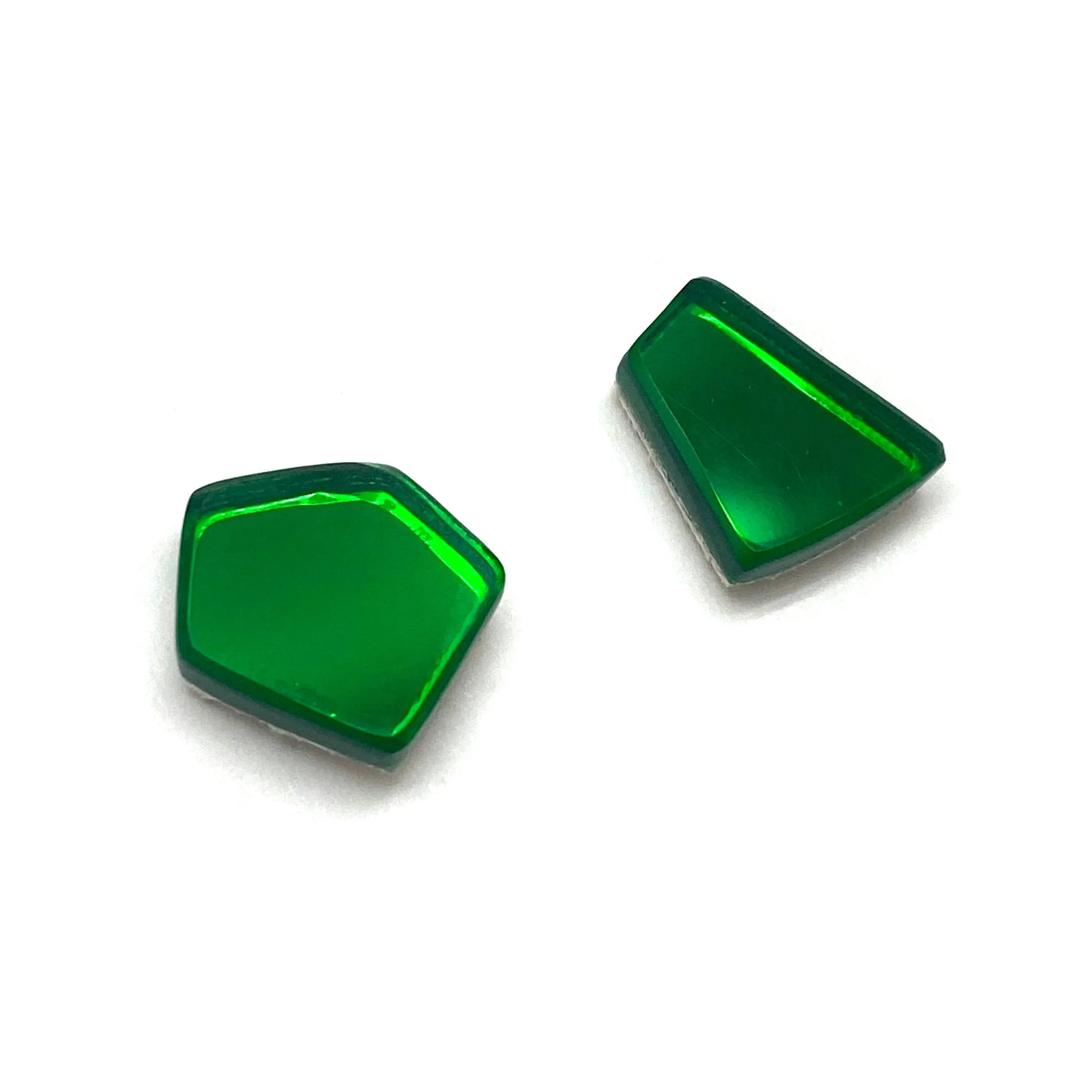 Metallic Green Acrylic Stud