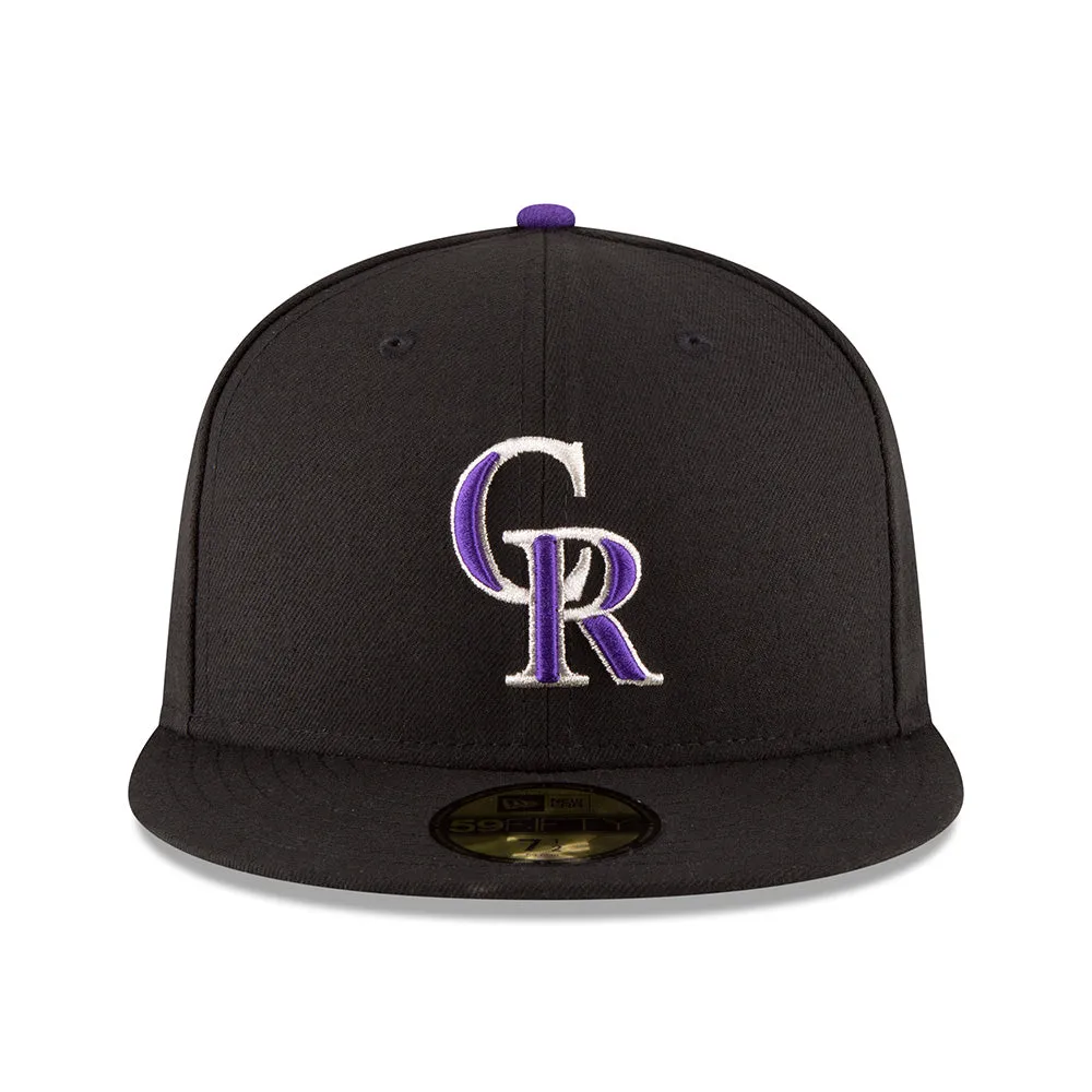 MLB Colorado Rockies New Era Authentic Collection Home On-Field 59FIFTY Fitted Hat