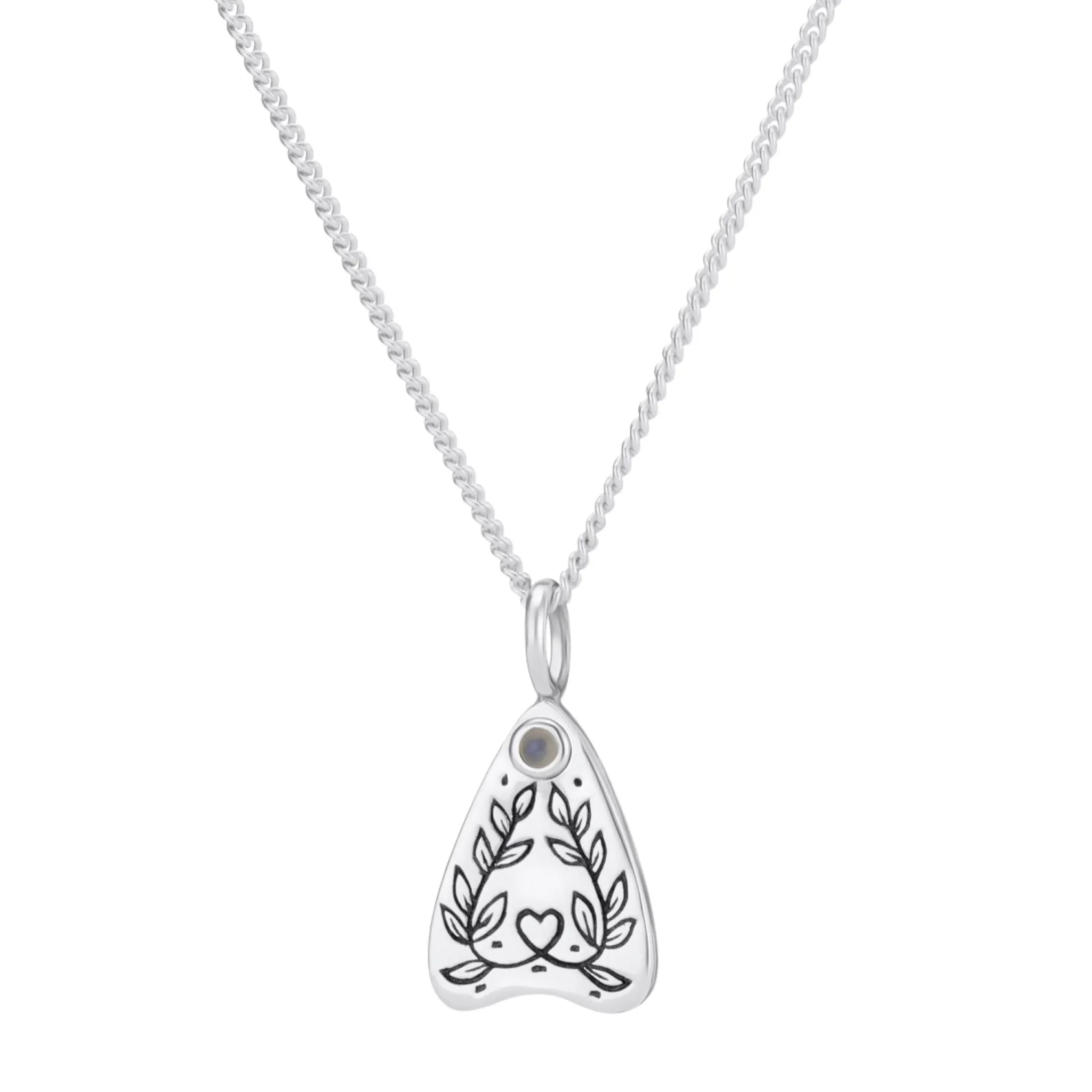 MOONLIT SEANCE - Sterling Silver & Moonstone Necklace