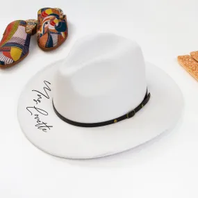 Mrs (Last Name) Fedora Hat Gifts